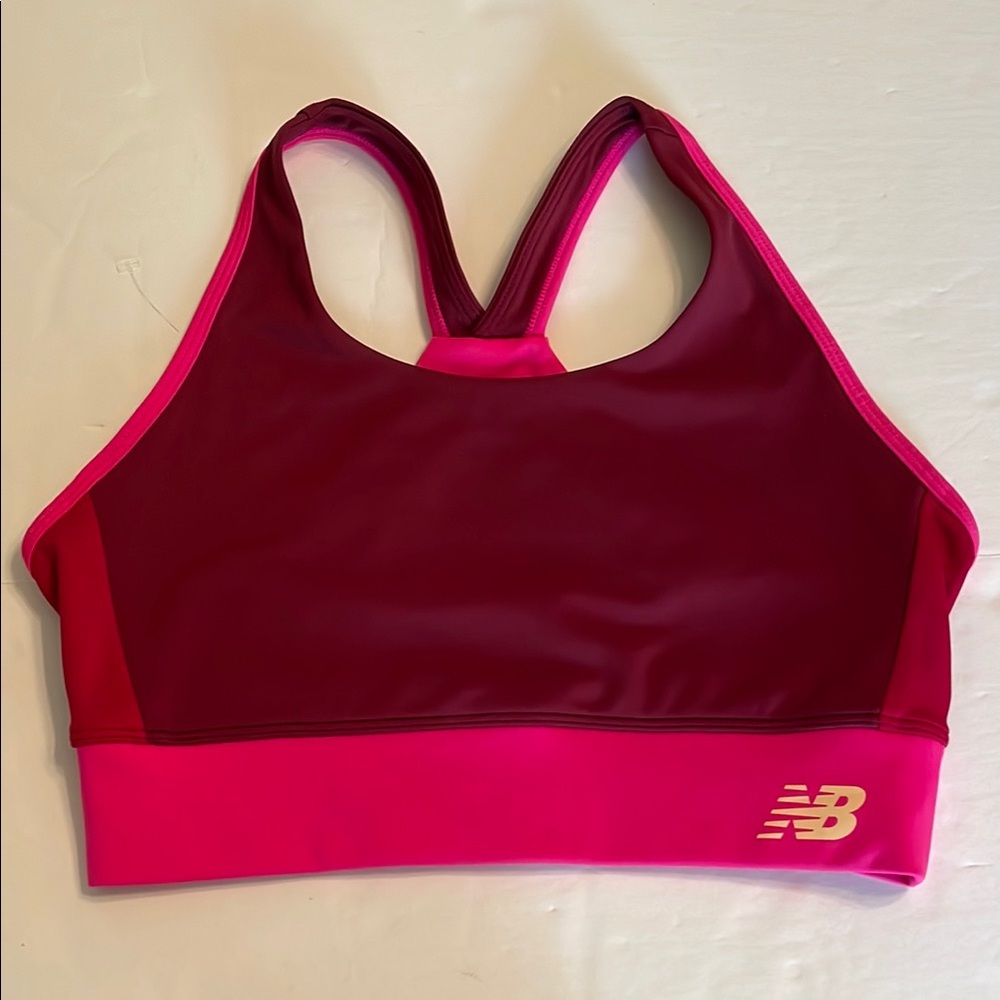 New Balance Sports Bra Comfort Halter Workout Bra
